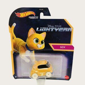 Disney Pixar SOX Hot Wheels Lightyear Movie Character Car Die Cast
